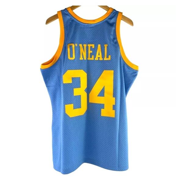 Shaquille O Neal LA Lakers Swingman Mitchell Ness Mens Large Jersey MPLS 2001-02 - Picture 5 of 6